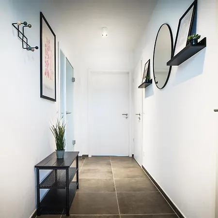 Apartment O24 Neu I Zentral I Parkplatz I Fahrstuhl I Design I King I Kueche Ibbenbueren