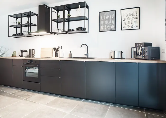 公寓 O24 Neu I Zentral I Parkplatz I Fahrstuhl I Design I King I Kueche Ibbenbüren